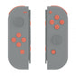 eXtremeRate Retail Coral Replacement ABXY Direction Keys SR SL L R ZR ZL Trigger Buttons Springs, Full Set Buttons Repair Kits with Tools for NS Switch JoyCon & OLED JoyCon - JoyCon Shell NOT Included - AJ223