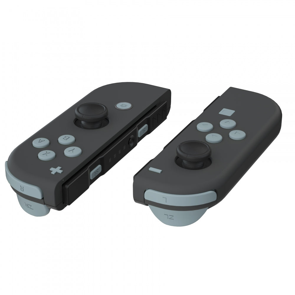 eXtremeRate Retail New Hope Gray Replacement ABXY Direction Keys SR SL L R ZR ZL Trigger Buttons Springs, Full Set Buttons Repair Kits with Tools for NS Switch JoyCon & OLED JoyCon - JoyCon Shell NOT Included - AJ226