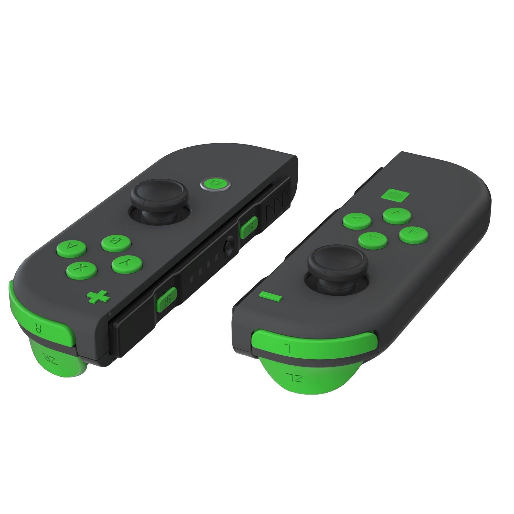 eXtremeRate Replacement Full Set Buttons for Joycon of NS Switch - Green