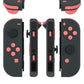eXtremeRate Retail Coral Replacement ABXY Direction Keys SR SL L R ZR ZL Trigger Buttons Springs, Full Set Buttons Repair Kits with Tools for NS Switch JoyCon & OLED JoyCon - JoyCon Shell NOT Included - AJ235