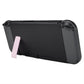 eXtremeRate Retail 2 Set of Cherry Blossoms Pink Soft Touch Replacement Kickstand for Nintendo Switch Console, Back Bracket Holder Kick Stand for Nintendo Switch - Console NOT Included - AJ414