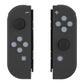 eXtremeRate Retail Replacement Controller ABXY Direction Home Capture + - Jelly Buttons, Two-Tone Pale New Hope Gray & Clear with Symbols Action Face Keys for Nintendo Switch & Switch OLED Joy-con - JoyCon NOT Included -  AJ7005