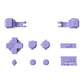 eXtremeRate Retail 16Bits Light Violet Custom Full Set Buttons for Gameboy Advance SP, Replacement A B L R Button Power On Off Volume Button D-pad Key for GBA SP Console - Console NOT Included - ASPJ108