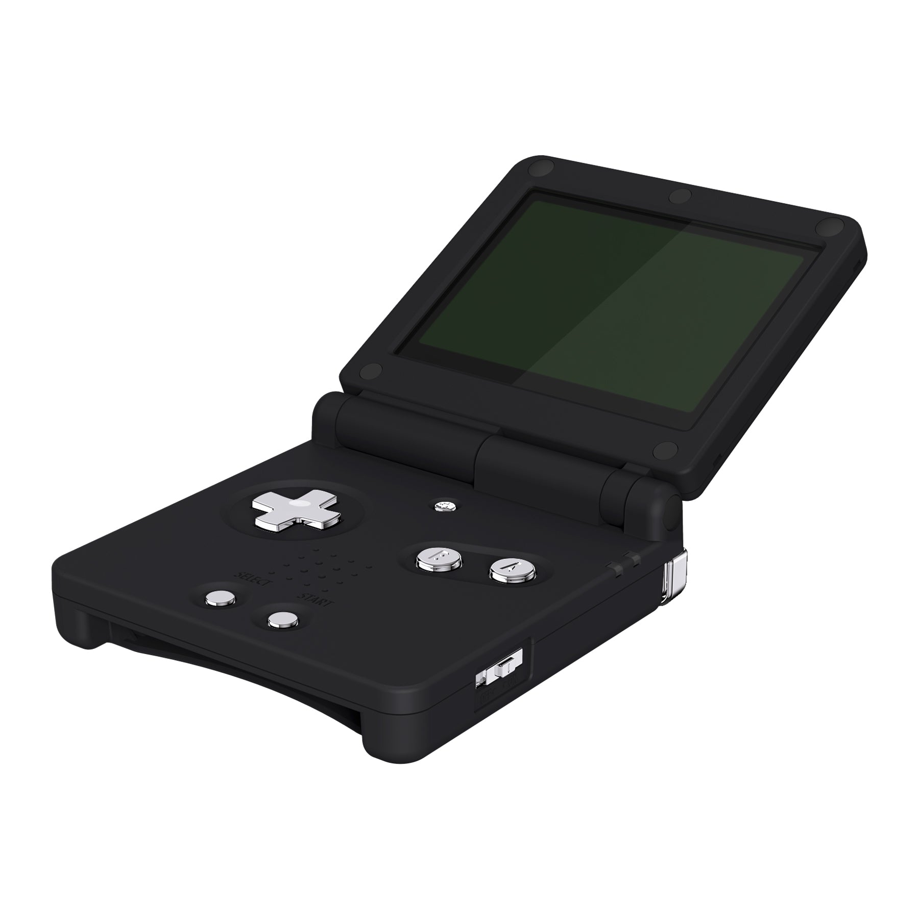 eXtremeRate Boutons Complets de Remplacement pour Gameboy Advance GBA  Console, Console Portable Non Incluse - Chromé Doré