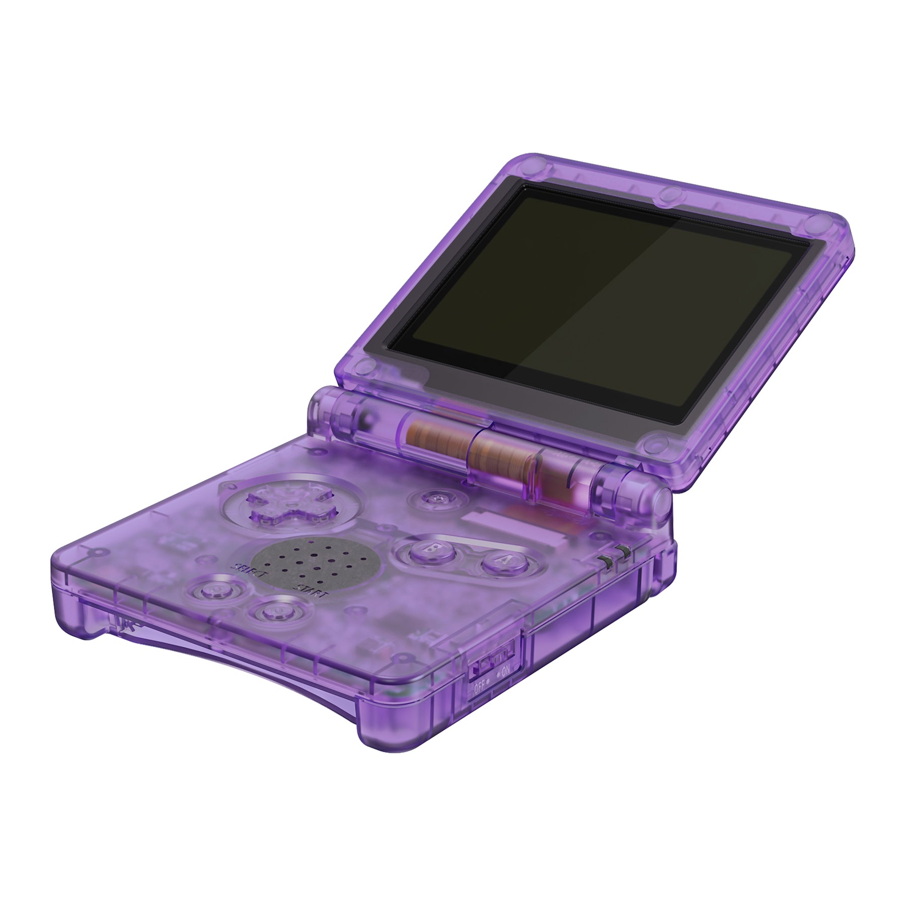 1998 Authentic Atomic Purple Clear Gameboy Color - REQUIRES