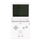 eXtremeRate Retail IPS Ready Upgraded White Soft Touch Custom Replacement Housing Shell for Gameboy Advance SP GBA SP – Compatible with Both IPS & Standard LCD – Console & Screen NOT Included - ASPP3002