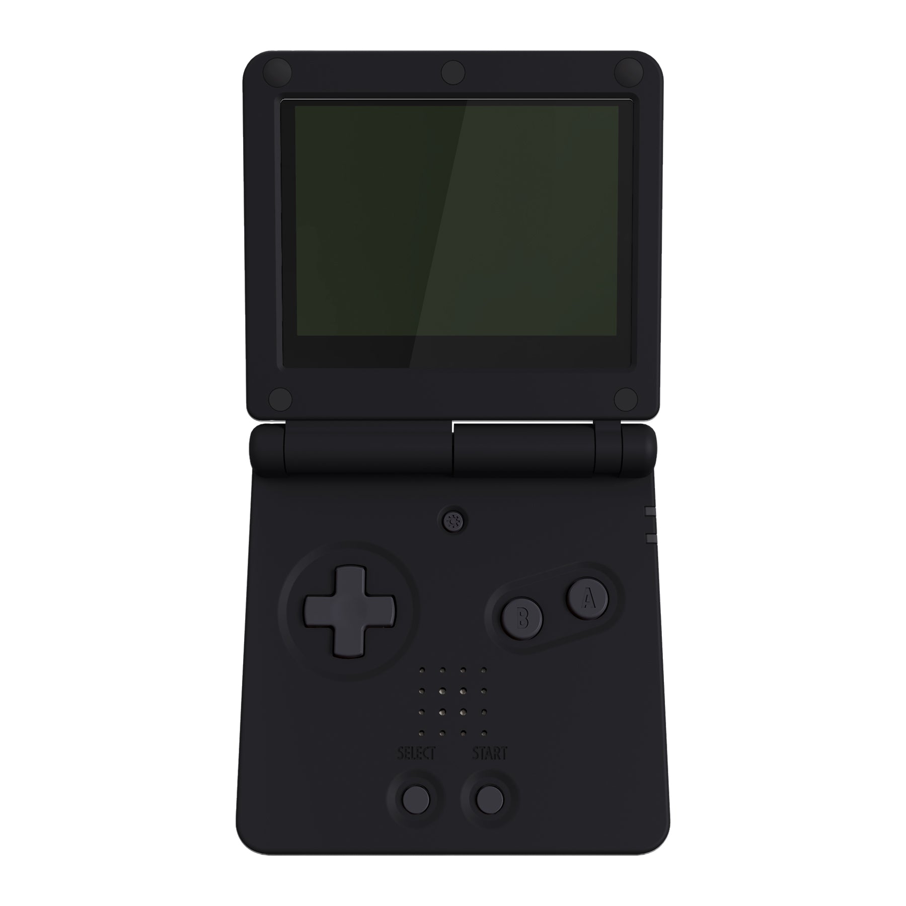 eXtremeRate IPS Ready Upgraded Replacement Full Set Shells with Buttons for  Gameboy Advance SP GBA SP, Compatible with Both IPS & Standard LCD - Black