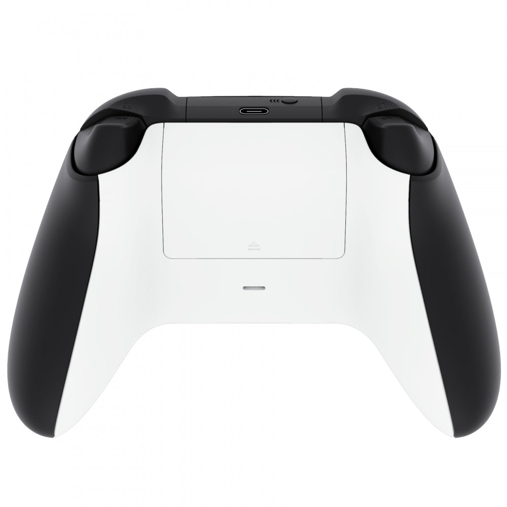eXtremeRate Replacement Bottom Shell with Battery Cover for Xbox Series X &  S Controller - White