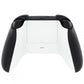 eXtremeRate Retail White Soft Touch Replacement Back Shell w/ Battery Cover for Xbox Series S/X Controller - Controller & Side Rails NOT Included - BX3P308