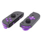 eXtremeRate Retail Clear Atomic Purple D-pad ABXY Keys SR SL L R ZR ZL Trigger Buttons Springs, Replacement Full Set Buttons Fix Kits for NS Switch Joycon & OLED JoyCon (D-pad ONLY Fits for eXtremeRate Joycon D-pad Shell) - BZM505