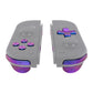 eXtremeRate Retail Chameleon Purple Blue D-pad ABXY Keys SR SL L R ZR ZL Trigger Buttons Springs, Replacement Full Set Buttons Fix Kits for NS Switch Joycon & OLED JoyCon (D-pad ONLY Fits for eXtremeRate Joycon D-pad Shell) - BZP301