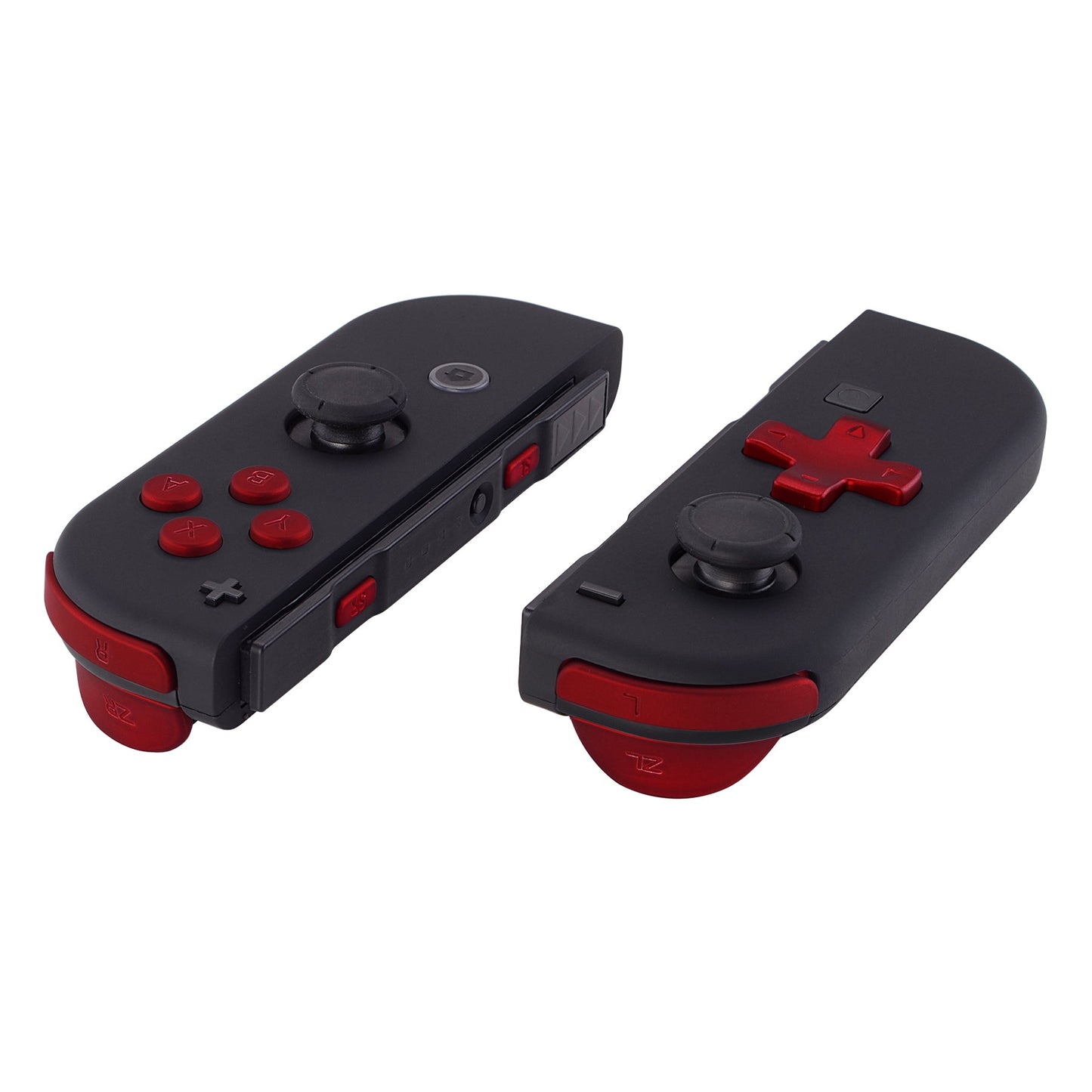 eXtremeRate Retail Red D-pad ABXY Keys SR SL L R ZR ZL Trigger Buttons Springs, Replacement Full Set Buttons Fix Kits for NS Switch Joycon & OLED JoyCon (D-pad ONLY Fits for eXtremeRate Joycon D-pad Shell) - BZP302