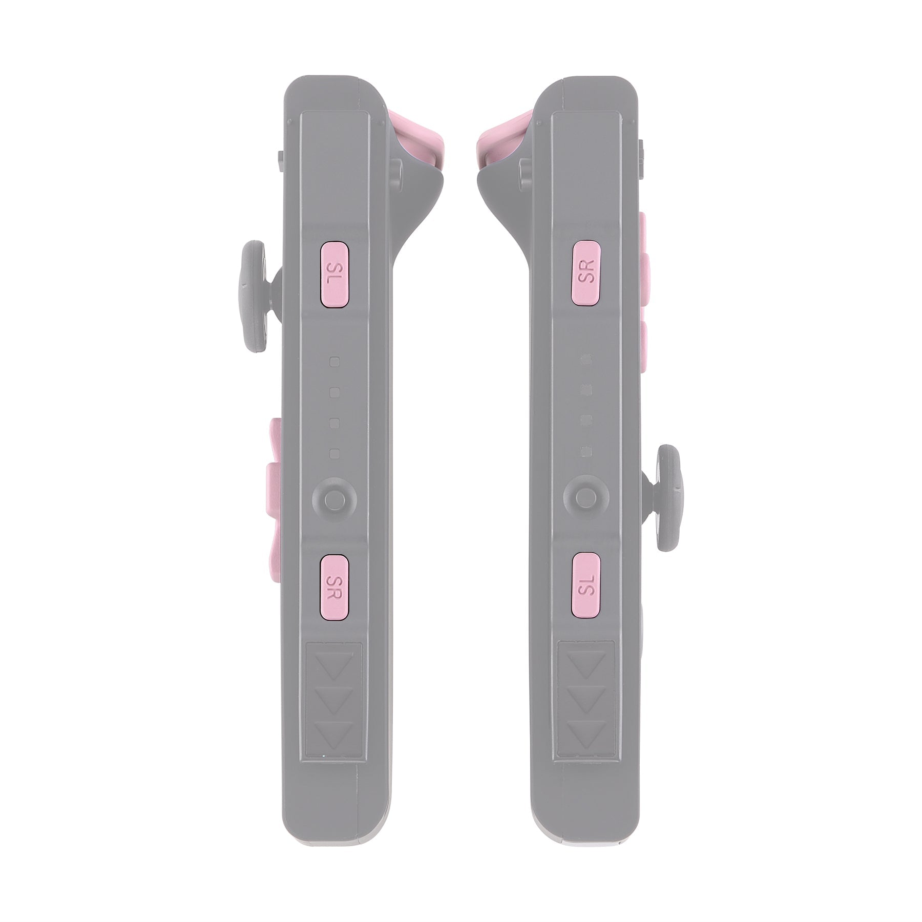 eXtremeRate Retail Cherry Blossoms Pink D-pad ABXY Keys SR SL L R ZR ZL Trigger Buttons Springs, Replacement Full Set Buttons Fix Kits for NS Switch Joycon & OLED JoyCon (D-pad ONLY Fits for eXtremeRate Joycon D-pad Shell) - BZP306