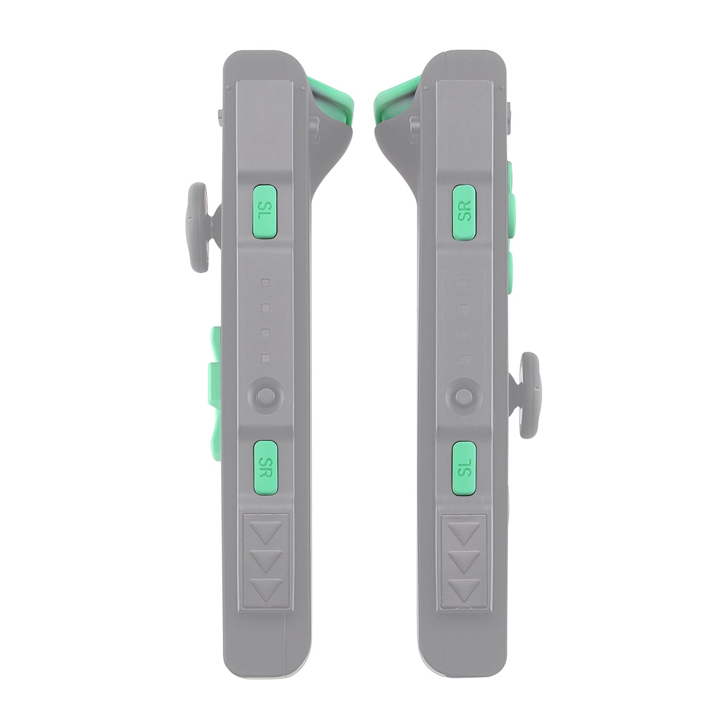 eXtremeRate Retail Mint Green D-pad ABXY Keys SR SL L R ZR ZL Trigger Buttons Springs, Replacement Full Set Buttons Fix Kits for NS Switch Joycon & OLED JoyCon (D-pad ONLY Fits for eXtremeRate Joycon D-pad Shell) - BZP308