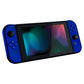 eXtremeRate Retail Chrome Blue Handheld Controller Housing With Full Set Buttons DIY Replacement Shell Case for NS Switch JoyCon & OLED JoyCon - Console Shell NOT Included - CD404
