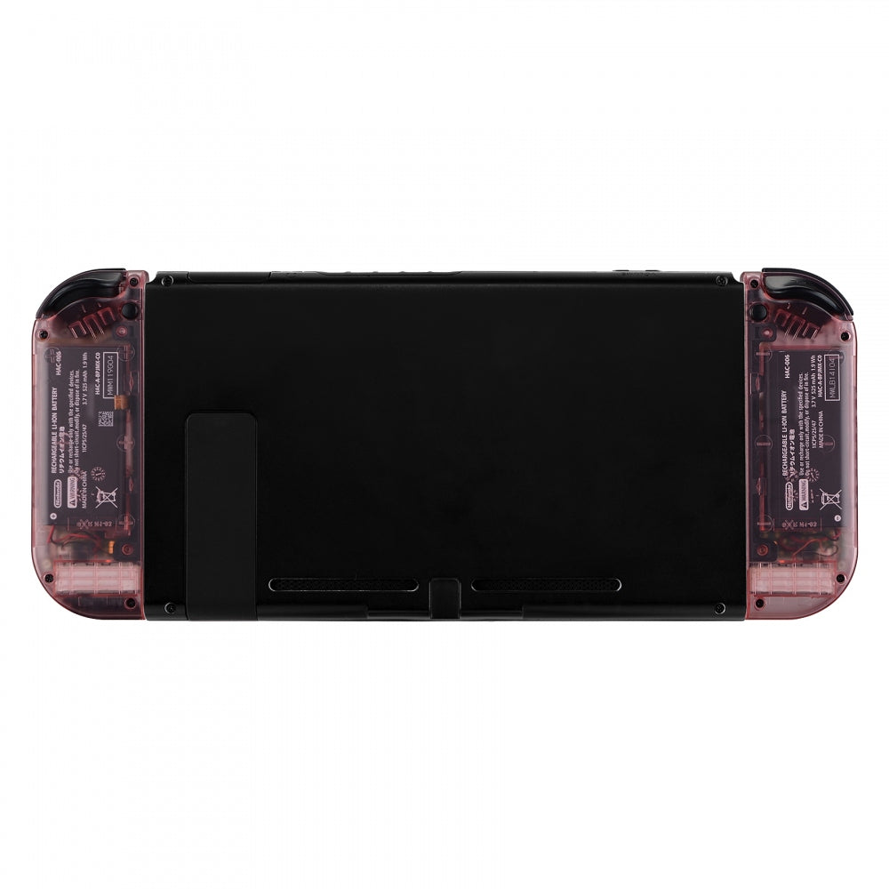 eXtremeRate Retail Cherry Pink Joycon Handheld Controller Housing with Full Set Buttons, DIY Replacement Shell Case for NS Switch JoyCon & OLED JoyCon - Joycon and Console NOT Included - CM507