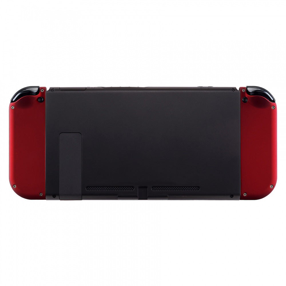 eXtremeRate Retail Soft Touch Grip Red Handheld Controller Housing With Full Set Buttons DIY Replacement Shell Case for NS Switch JoyCon & OLED JoyCon - Console Shell NOT Included - CP302