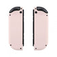 eXtremeRate Retail Soft Touch Grip Cherry Blossoms Pink Handheld Controller Housing With Full Set Buttons DIY Replacement Shell Case for NS Switch JoyCon & OLED JoyCon - Console Shell NOT Included - CP306