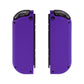 eXtremeRate Retail Soft Touch Grip Purple Joycon Handheld Controller Housing with Full Set Buttons, DIY Replacement Shell Case for NS Switch JoyCon & OLED JoyCon - Console Shell NOT Included - CP313