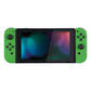 eXtremeRate Retail Soft Touch Grip Green Joycon Handheld Controller Housing with Full Set Buttons, DIY Replacement Shell Case for NS Switch JoyCon & OLED JoyCon - Console Shell NOT Included - CP316