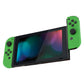 eXtremeRate Retail Soft Touch Grip Green Joycon Handheld Controller Housing with Full Set Buttons, DIY Replacement Shell Case for NS Switch JoyCon & OLED JoyCon - Console Shell NOT Included - CP316