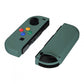 eXtremeRate Retail Soft Touch Grip Pine Green Joycon Handheld Controller Housing with ABXY Direction Buttons, DIY Replacement Shell Case for NS Switch JoyCon & OLED JoyCon - Console Shell NOT Included - CP318