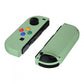 eXtremeRate Retail Soft Touch Grip Matcha Green Joycon Handheld Controller Housing with ABXY Direction Buttons, DIY Replacement Shell Case for NS Switch JoyCon & OLED JoyCon - Console Shell NOT Included - CP322