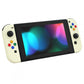 eXtremeRate Retail Light Cream Soft Touch Grip Joycon Handheld Controller Housing with ABXY Direction Buttons, DIY Replacement Shell Case for NS Switch JoyCon & OLED JoyCon - Console Shell NOT Included - CP330