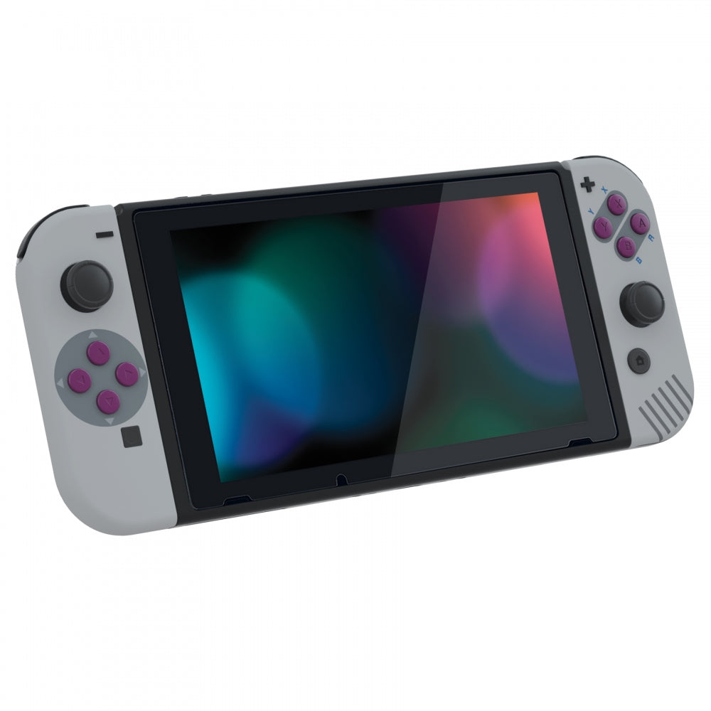 eXtremeRate Retail Soft Touch Grip Classic 1989 GB DMG-01 Style Joycon Handheld Controller Housing with Buttons, DIY Replacement Shell Case for NS Switch JoyCon & OLED JoyCon - Joycon and Console NOT Included - CT117