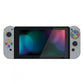 eXtremeRate Retail Soft Touch Grip SFC SNES Classic EU Style Joycon Handheld Controller Housing with Coloful Buttons, DIY Replacement Shell Case for NS Switch JoyCon & OLED JoyCon - Joycon and Console NOT Included - CT118