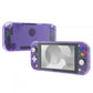 eXtremeRate Retail Clear Atomic Purple DIY Replacement Shell for Nintendo Switch Lite, NSL Handheld Controller Housing with Screen Protector, Custom Case Cover for Nintendo Switch Lite - DLM505