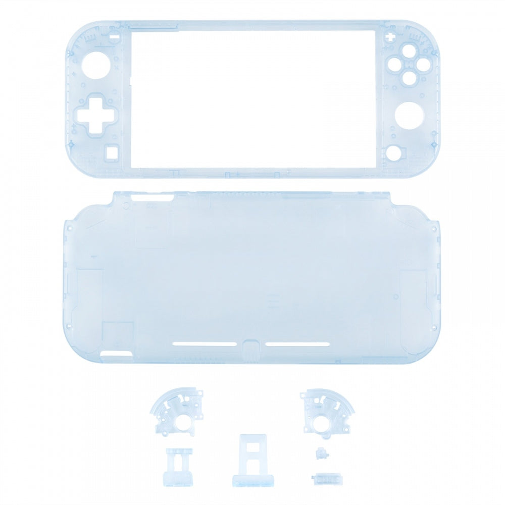 eXtremeRate Retail Glacier Blue DIY Replacement Shell for Nintendo Switch Lite, NSL Handheld Controller Housing with Screen Protector, Custom Case Cover for Nintendo Switch Lite - DLM506