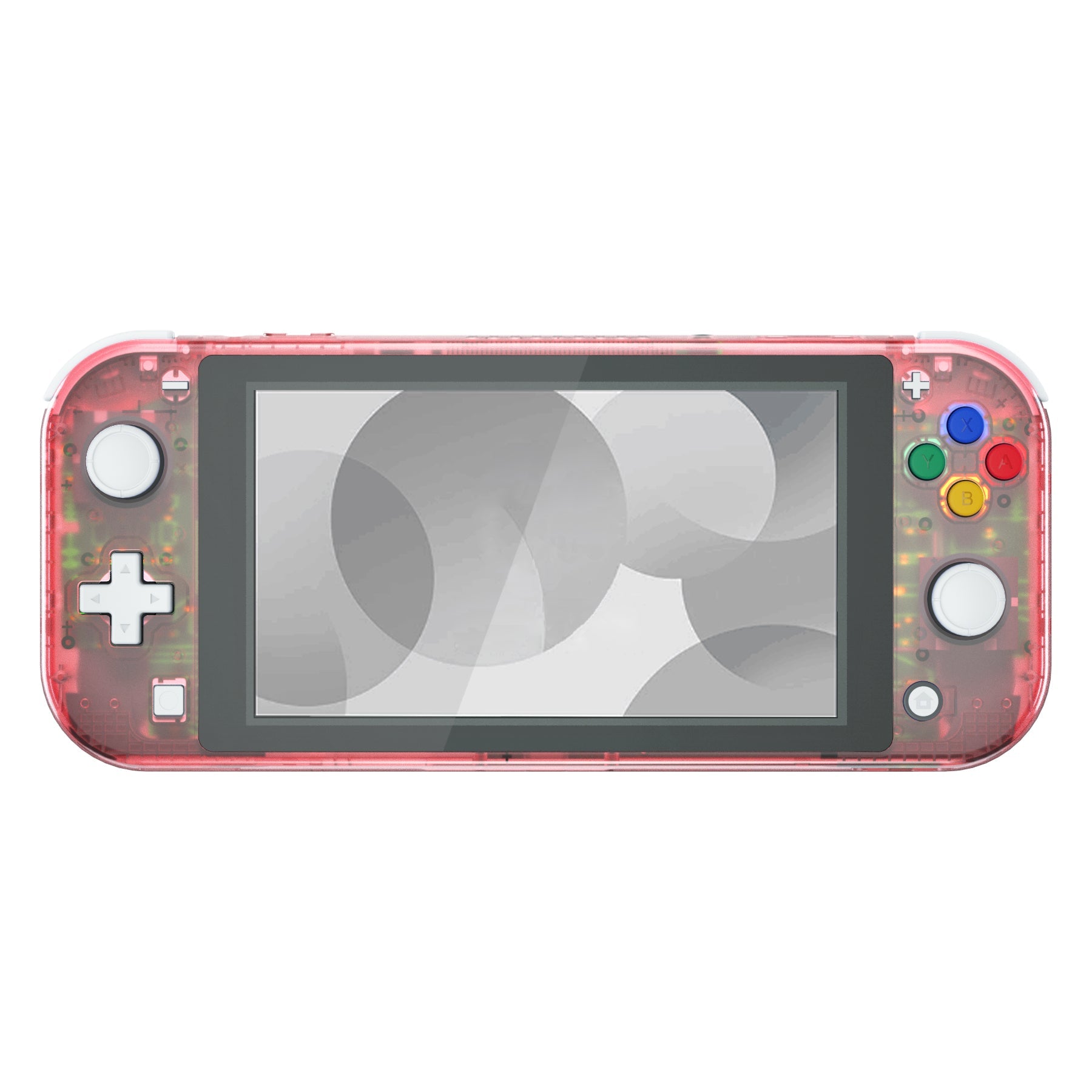 eXtremeRate Replacement Housing Shell for with Screen Protector for  Nintendo Switch Lite - Cherry Pink