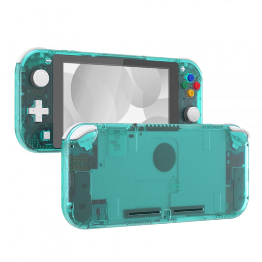 eXtremeRate Retail Emerald Green DIY Replacement Shell for Nintendo Switch Lite, NSL Handheld Controller Housing with Screen Protector, Custom Case Cover for Nintendo Switch Lite - DLM508