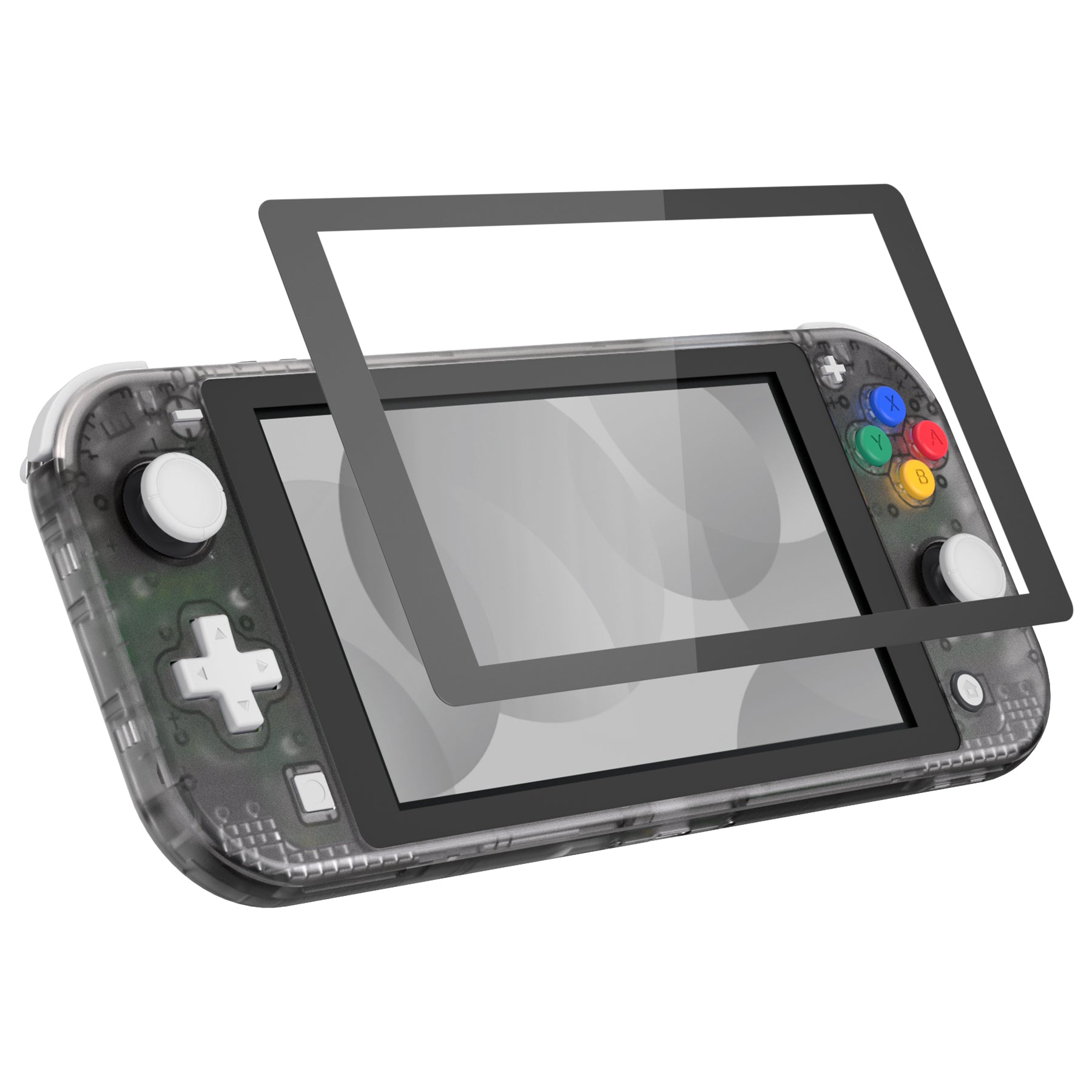 eXtremeRate Clear Black DIY Replacement Shell for Nintendo Switch Lite, NSL  Handheld Controller Housing with Screen Protector, Custom Case Cover for  Nintendo Switch Lite – eXtremeRate Retail