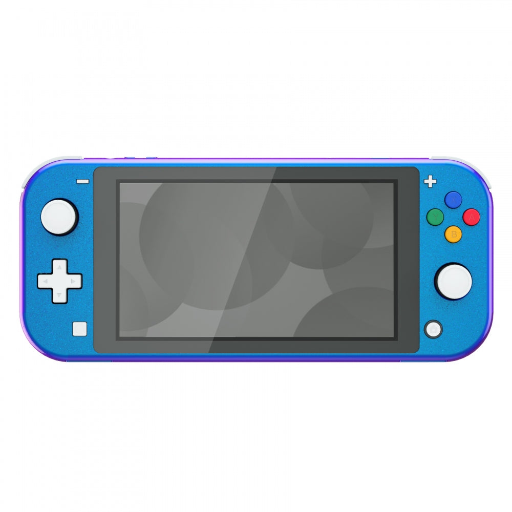 eXtremeRate Replacement Housing Shell for with Screen Protector for  Nintendo Switch Lite - Chameleon Purple Blue