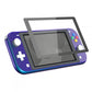 eXtremeRate Retail Chameleon Purple Blue Glossy DIY Replacement Shell for Nintendo Switch Lite, NSL Handheld Controller Housing with Screen Protector, Custom Case Cover for Nintendo Switch Lite - DLP301