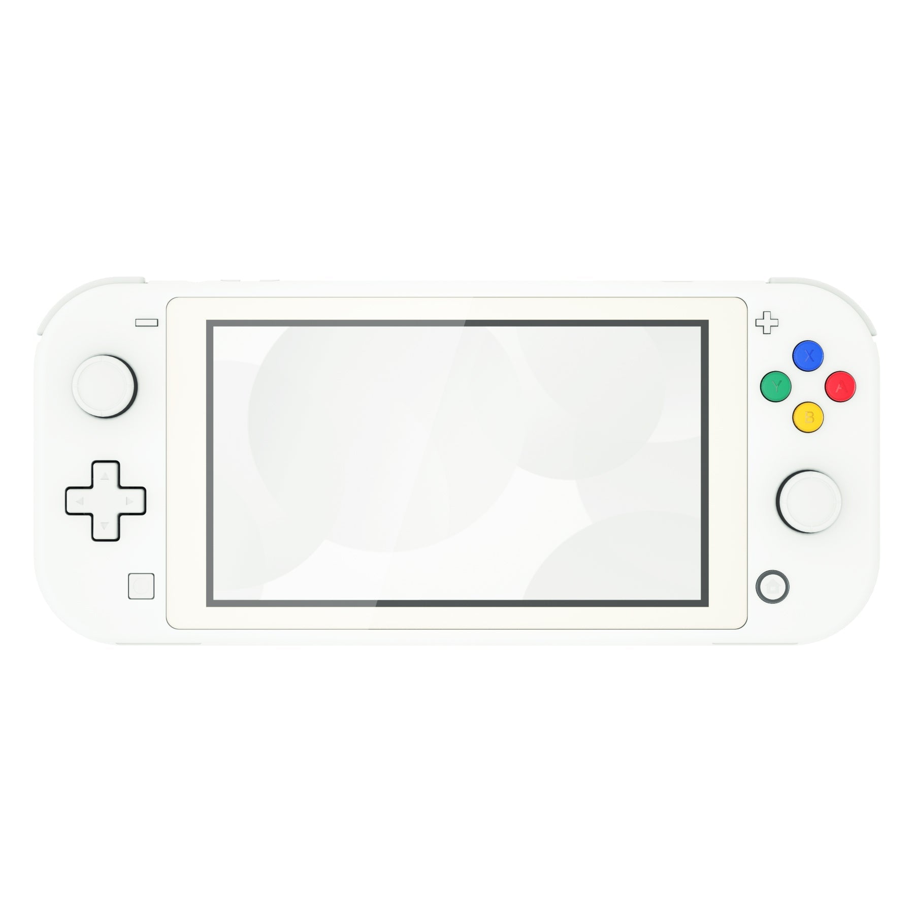 eXtremeRate Replacement Housing Shell for with Screen Protector for  Nintendo Switch Lite - White