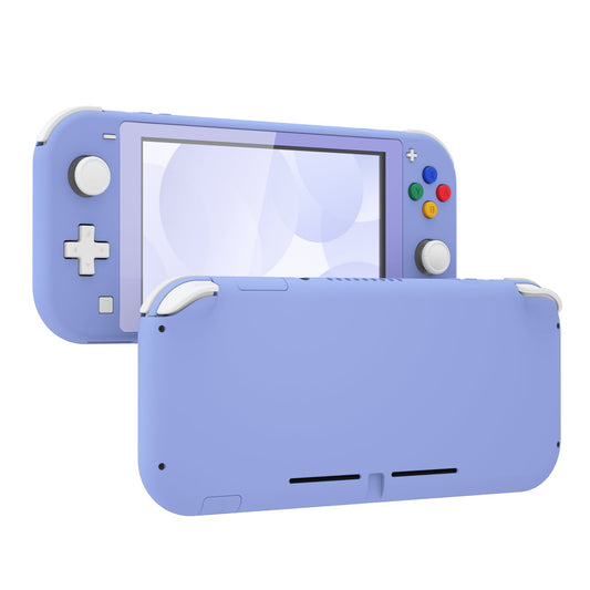 eXtremeRate Retail Soft Touch Light Violet DIY Replacement Shell for Nintendo Switch Lite, NSL Handheld Controller Housing with Screen Protector, Custom Case Cover for Nintendo Switch Lite - DLP315