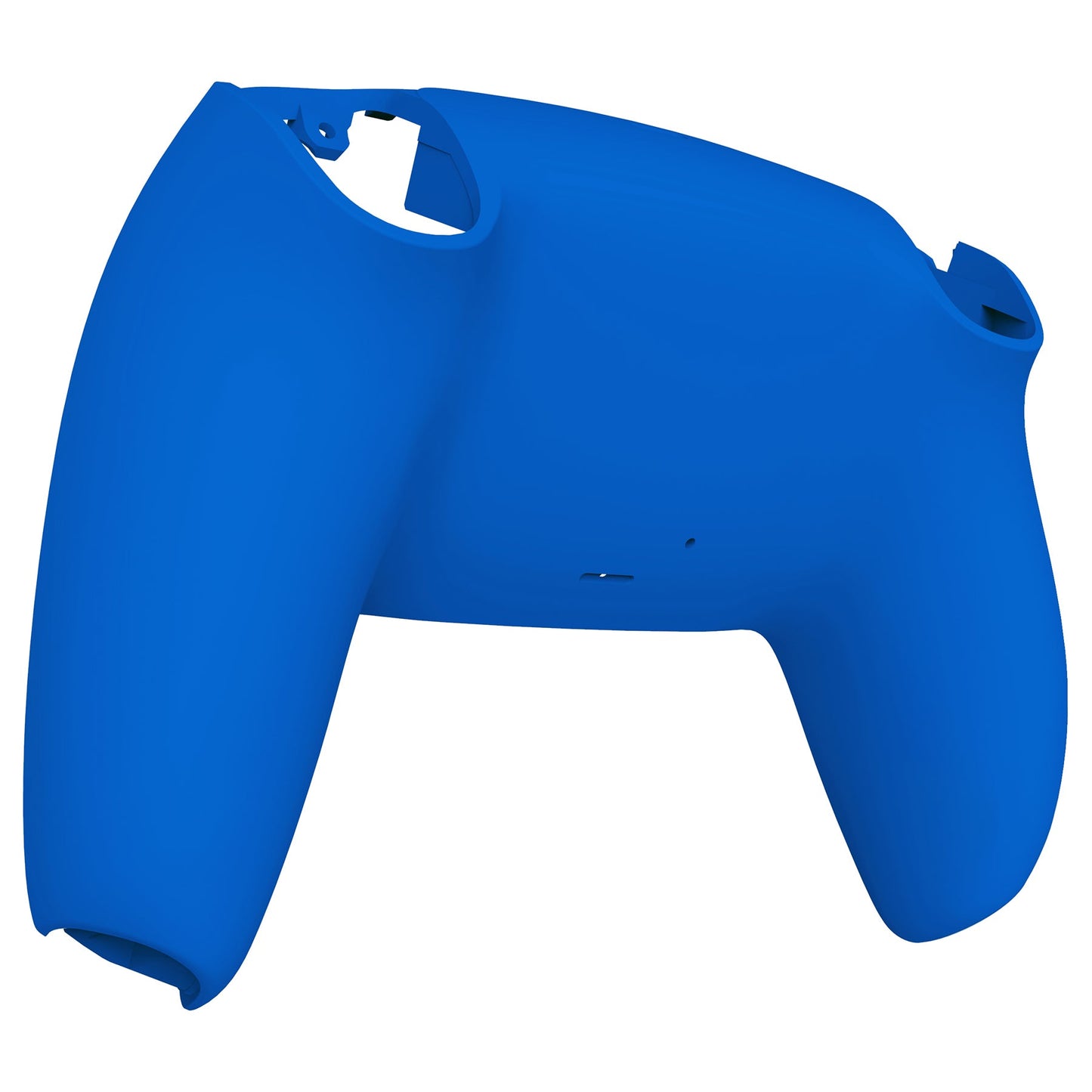 eXtremeRate Retail Blue Soft Touch Custom Back Housing Bottom Shell Compatible with ps5 Controller, Replacement Back Shell Cover Compatible with ps5 Controller - DPFP3005