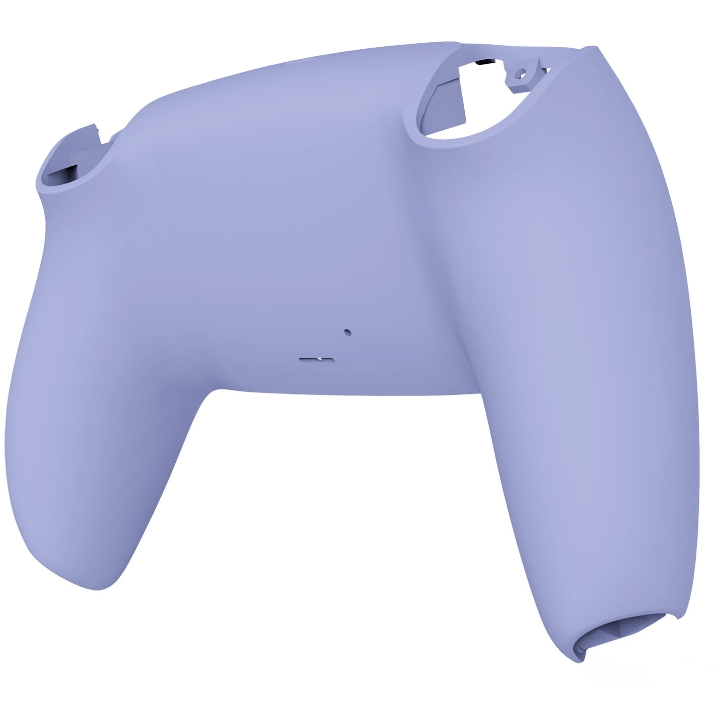 eXtremeRate Retail Light Violet Soft Touch Custom Back Housing Bottom Shell Compatible with ps5 Controller, Replacement Back Shell Cover Compatible with ps5 Controller - DPFP3010