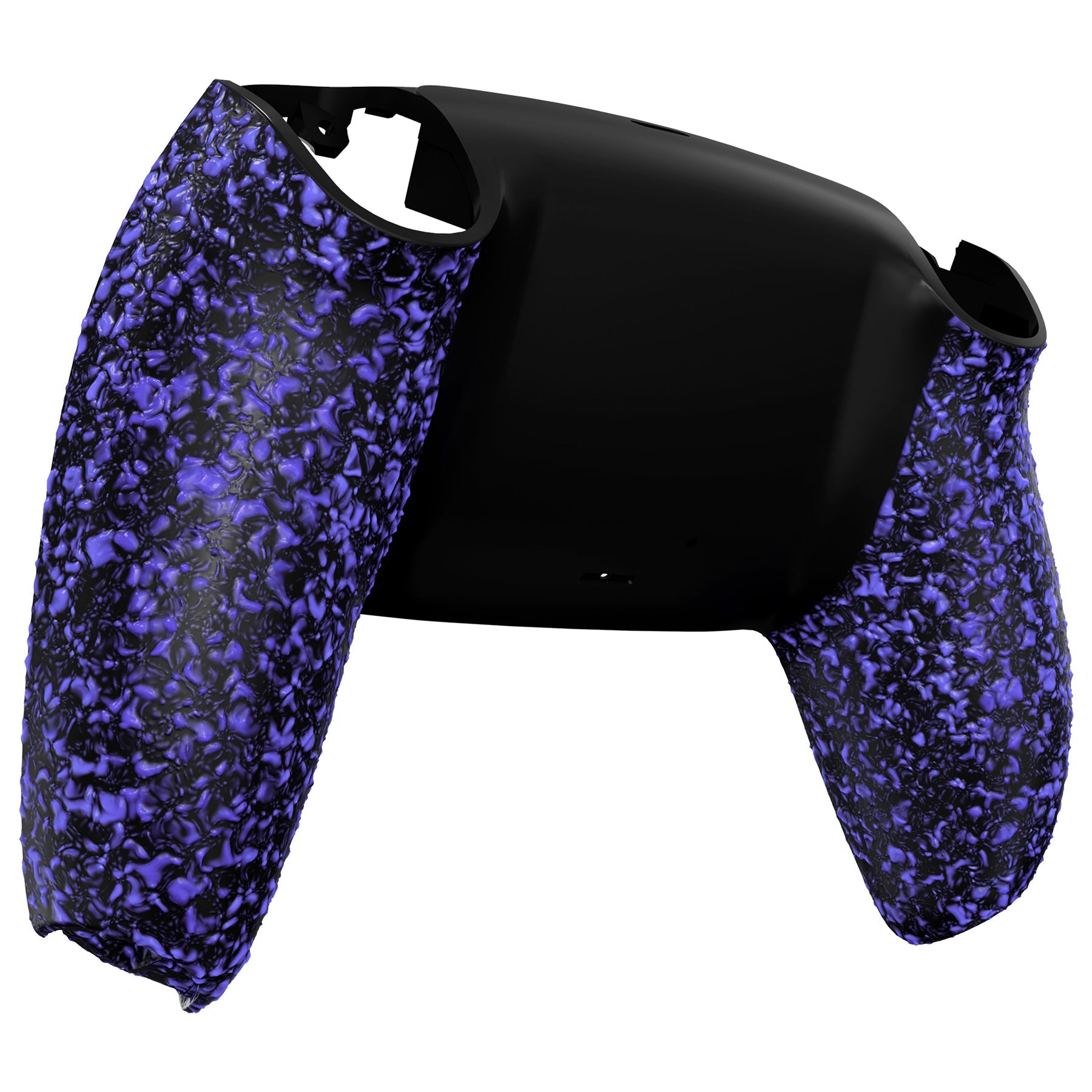 eXtremeRate Replacement Back Housing Bottom Shell Compatible with PS5  Controller - Textured Purple