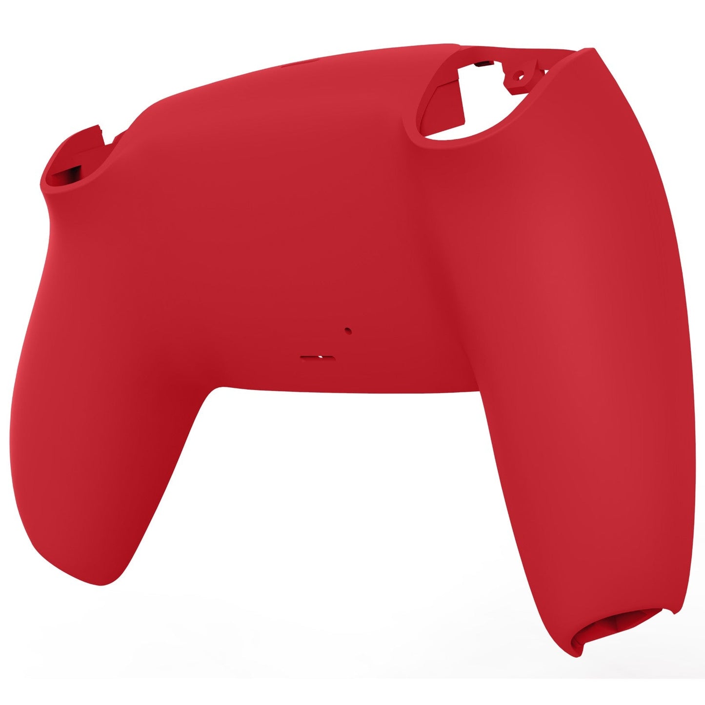 eXtremeRate Retail Passion Red Soft Touch Custom Back Housing Bottom Shell Compatible with ps5 Controller, Replacement Back Shell Cover Compatible with ps5 Controller - DPFP3027
