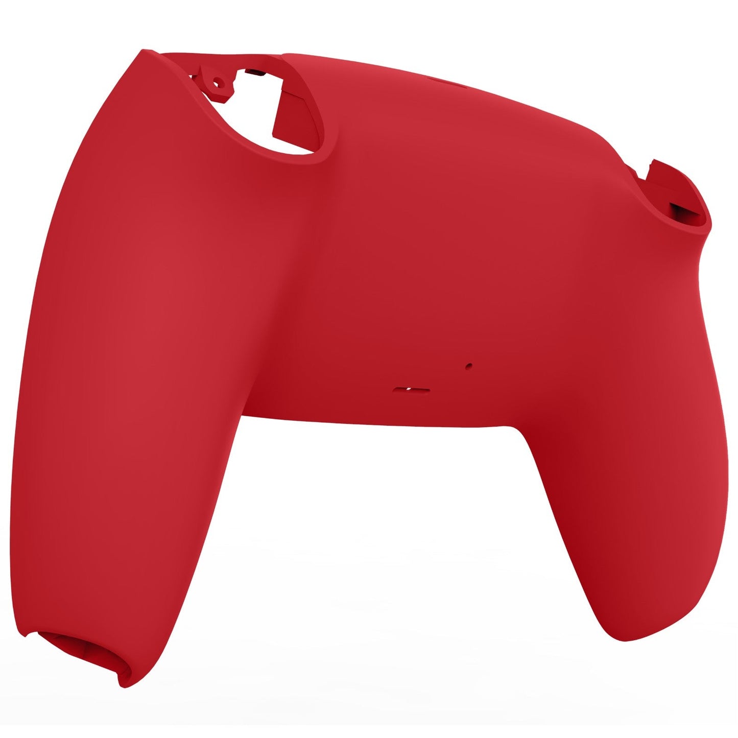 eXtremeRate Retail Passion Red Soft Touch Custom Back Housing Bottom Shell Compatible with ps5 Controller, Replacement Back Shell Cover Compatible with ps5 Controller - DPFP3027