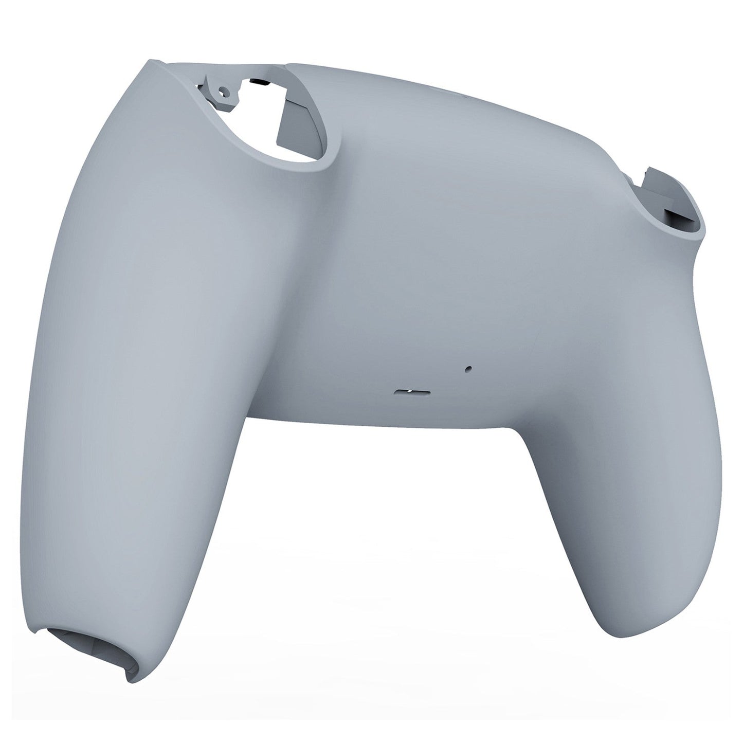 eXtremeRate Retail New Hope Gray Soft Touch Custom Back Housing Bottom Shell Compatible with ps5 Controller, Replacement Back Shell Cover Compatible with ps5 Controller - DPFP3028