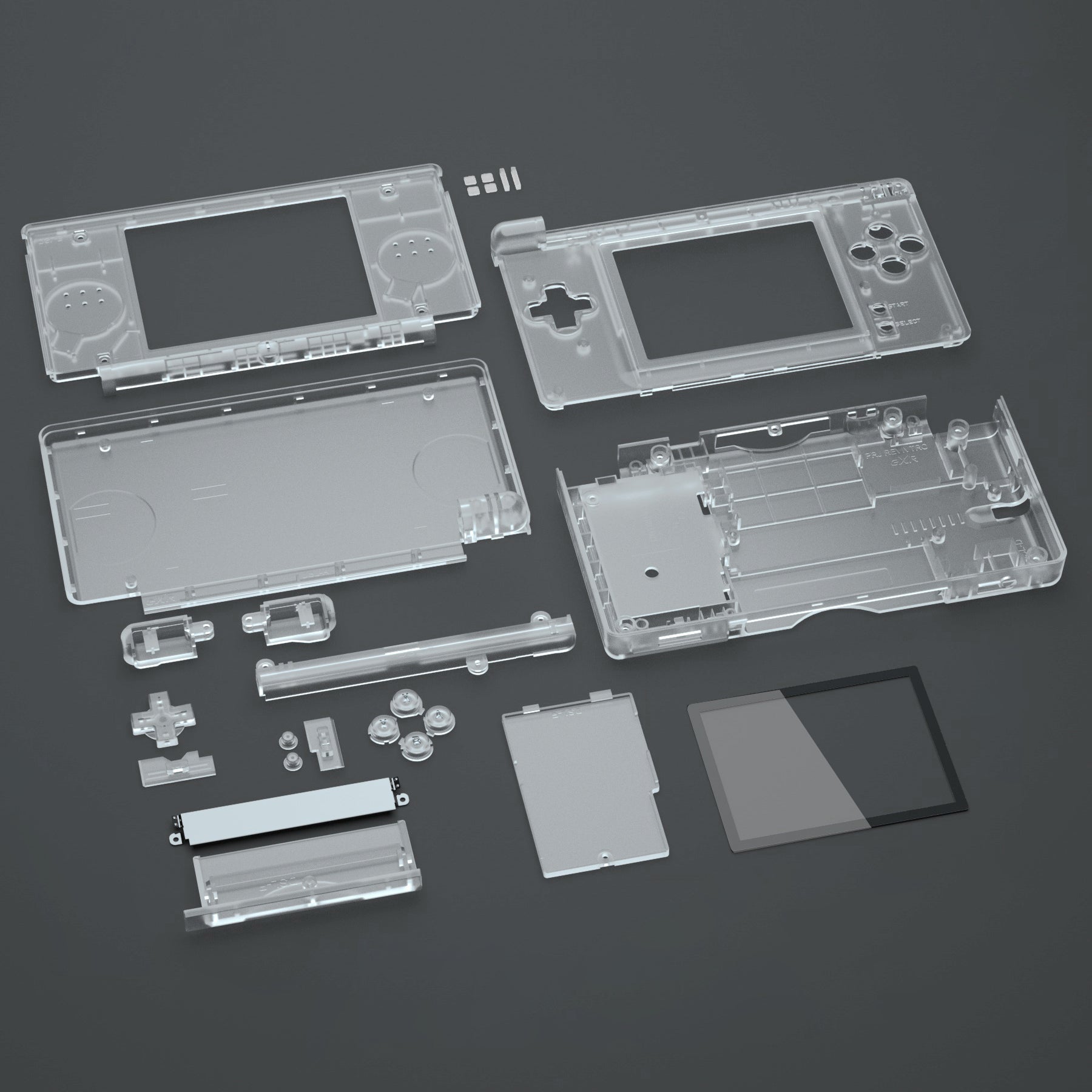 Nintendo DSi NDSI XL Housing Shell cover buttons screws kit