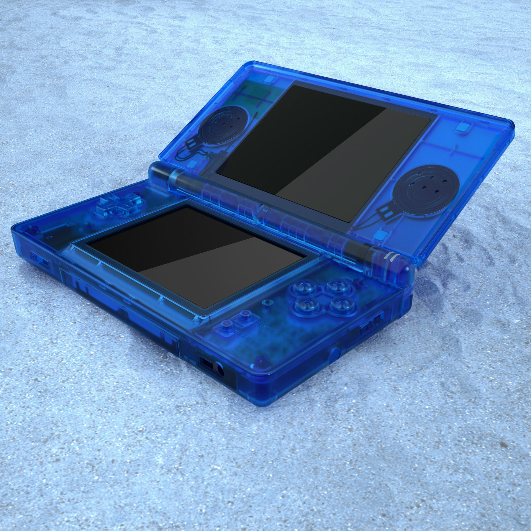 Blue Replacement Full Housing Shell for DS Custom – eXtremeRate Retail