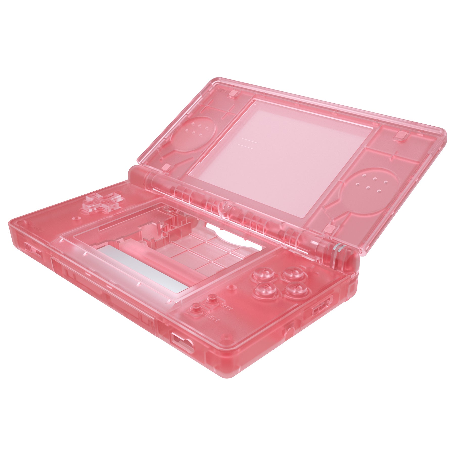 eXtremeRate Cherry Pink Replacement Full Housing Shell for Nintendo DS ...