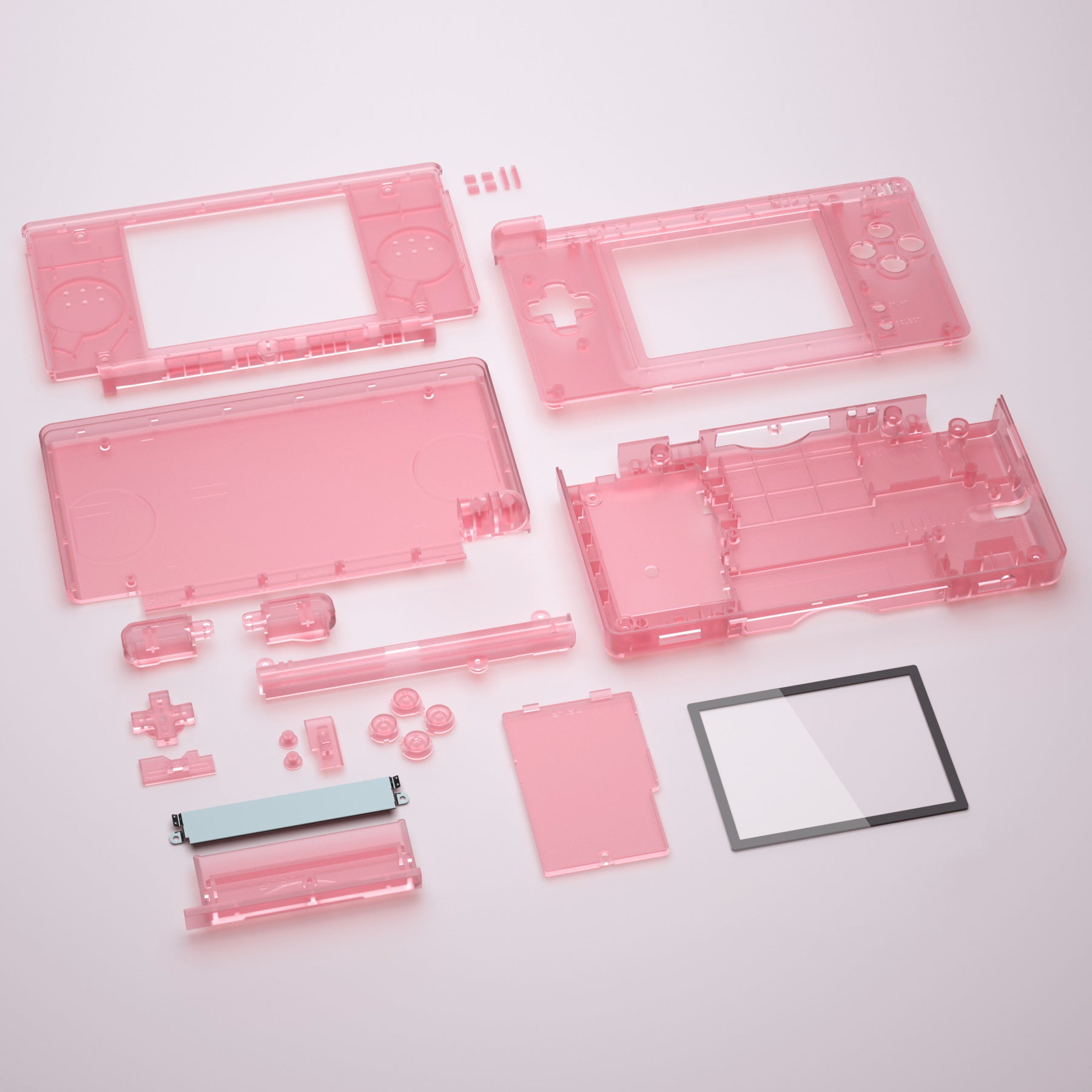 eXtremeRate Cherry Pink Replacement Full Housing Shell for