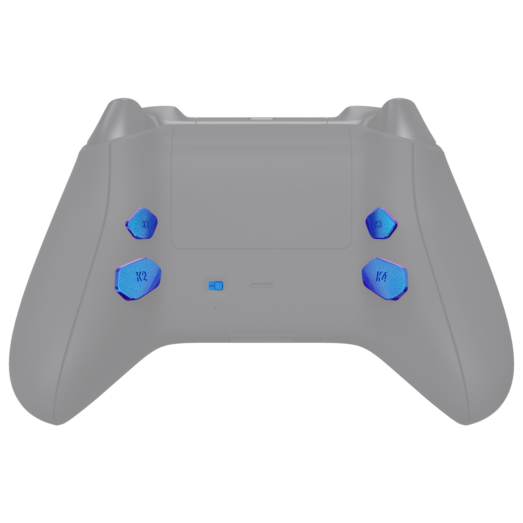 eXtremeRate Retail Chameleon Purple Blue Replacement Redesigned K1 K2 K3 K4 Back Buttons Paddles & Toggle Switch for Xbox Series X/S Controller eXtremerate Hope Remap Kit - Controller & Hope Remap Board NOT Included - DX3P3001